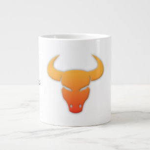 Taurus Zodiac Sign Large Coffee Mug