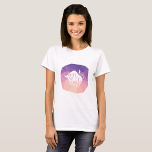 Taurus zodiac sign modern bull T-Shirt