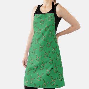 Taurus Zodiac Symbol Element by Kenneth Yoncich Apron
