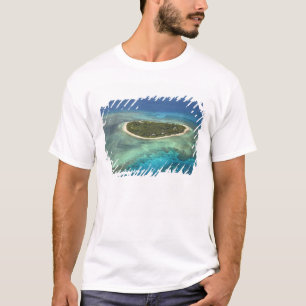 Tavarua Island and coral reef, Mamanuca Islands T-Shirt