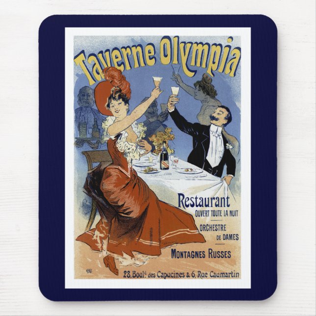 Taverne Olympia Mouse Mat (Front)
