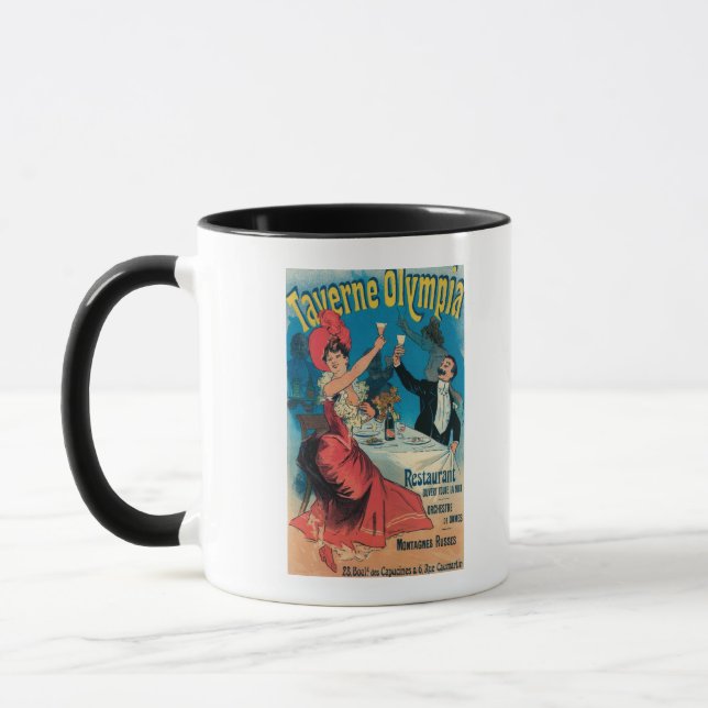 Taverne Olympia Promotional Poster Mug (Left)