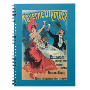 Taverne Olympia Promotional Poster Notebook
