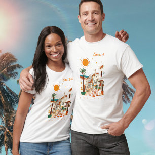 Tavira Portugal white town outfit clothing T-Shirt