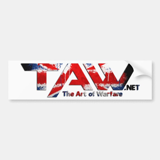 TAW UK BUMPER STICKER (Front)