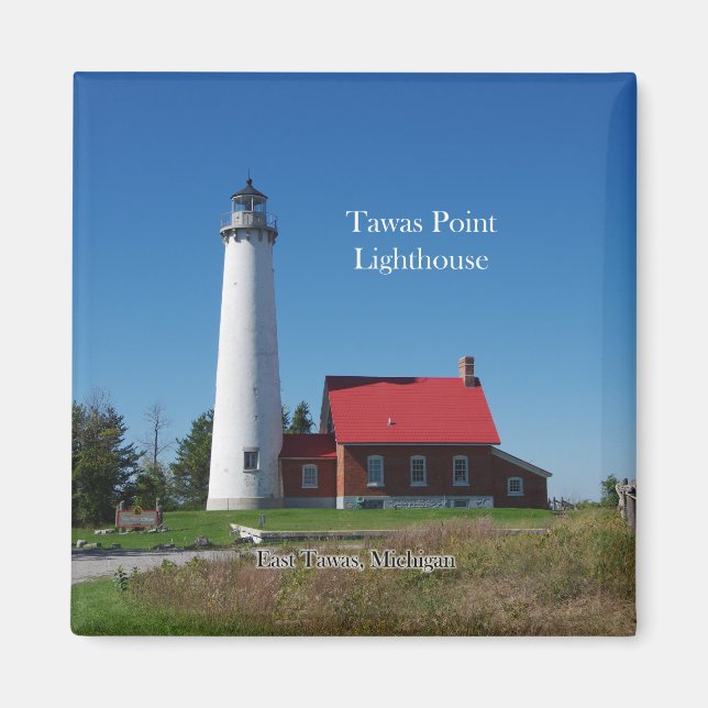 Tawas Point Lighthouse magnet (Front)