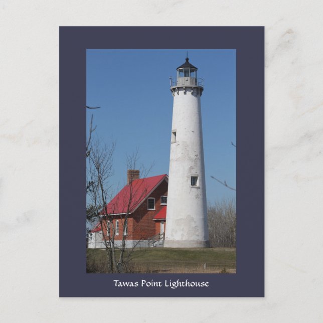 Tawas Point Lighthouse postcard (Front)