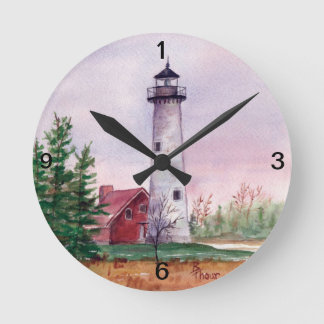 Tawas Point Lighthouse Wall Clock