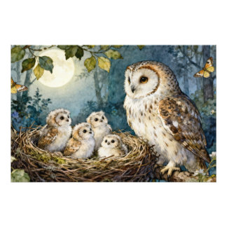 Tawny Nest Print