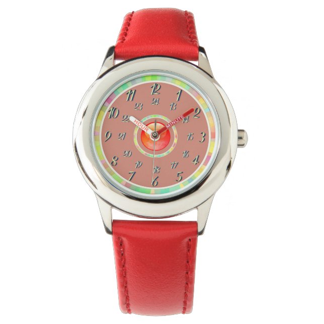 Tawny-Orange Red Watch (Front)