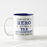 Tax Accountant Hero Humour Novelty