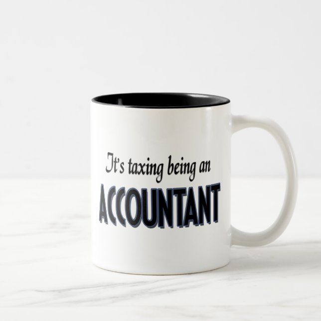 Tax Accountant Mug (Right)