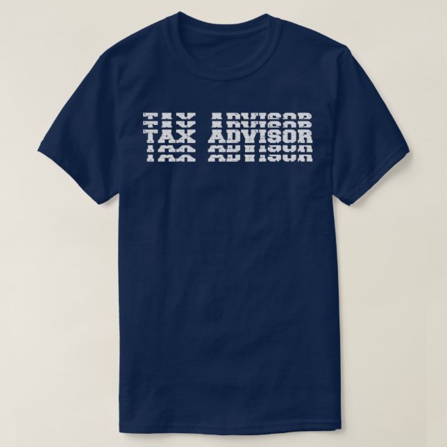 Tax Advisor 2 T-Shirt (Design Front)