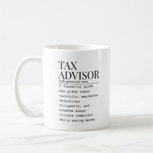 Tax advisor coffee mug