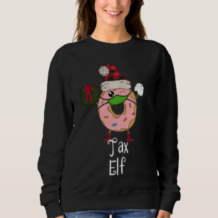 Tax Elf Quarantine Christmas Accountant Funny 2020 Sweatshirt