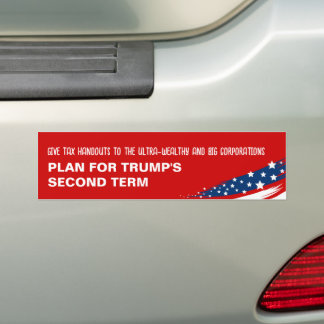 Tax Handouts Bumper Sticker
