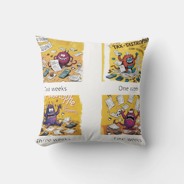 Tax Joy Cushion (Front)