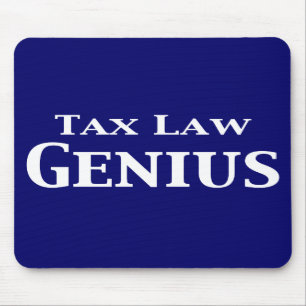 Tax Law Genius Gifts Mouse Mat