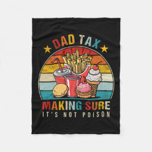 Tax Making Sure It's Not Poison 5 Fleece Blanket