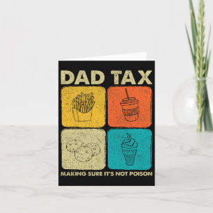 Tax Making Sure It's Not Poison 7  Card