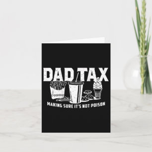 Tax Making Sure It's Not Poison (on Back) Card