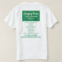 Tax Preparation (Preparer) 