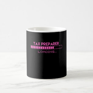 Tax Preparer Loading Coffee Mug