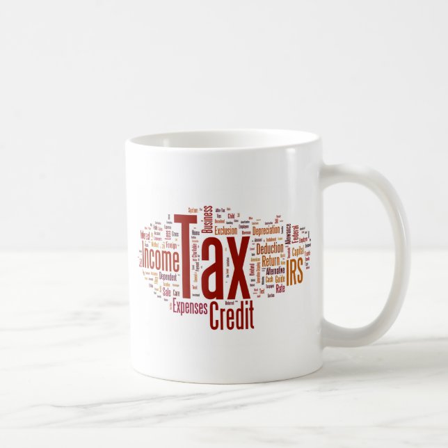 Tax season is here coffee mug (Right)