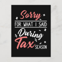 Tax Season Joke Accountant Coffee CPA Bookkeeper