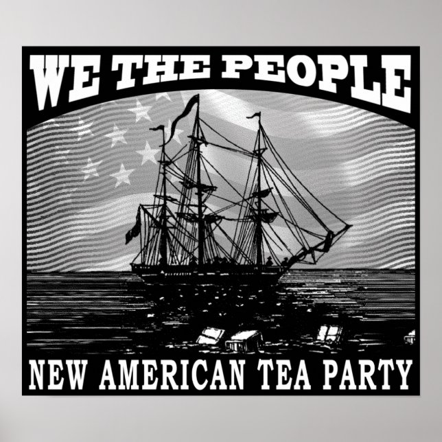 Tax Tea Party Poster (Front)