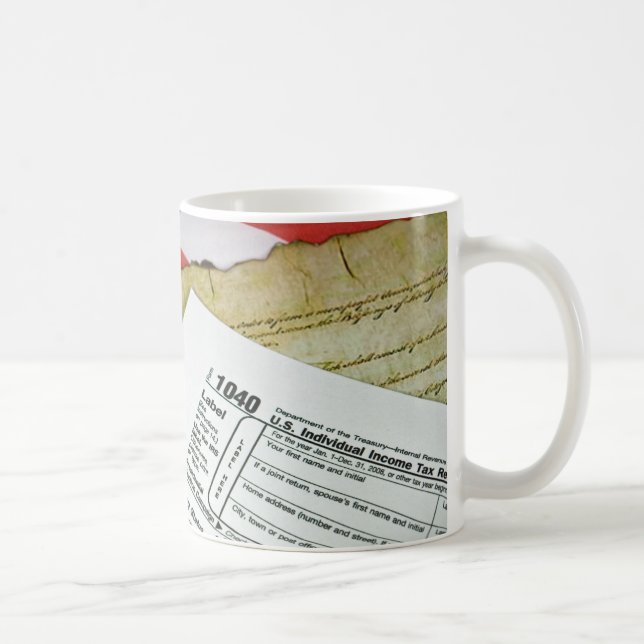 Tax Time Coffee Mug (Right)
