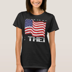 Taxation Is Theft American USA Flag Libertarian An T-Shirt