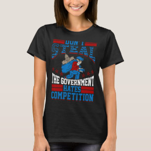 Taxation Is Theft Anti-Government Libertarian Volu T-Shirt