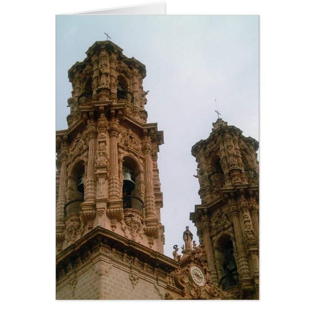 Taxco Cathedral Bell Towers (Front)