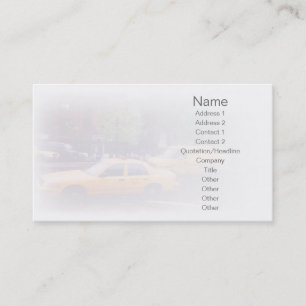 Taxi Business Card
