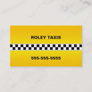 Taxi Business Card
