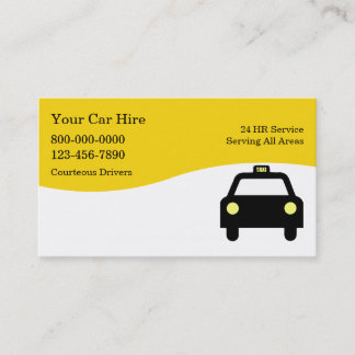 Taxi Business Cards