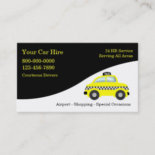 Taxi Business Cards