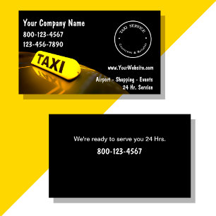 Taxi Business Cards