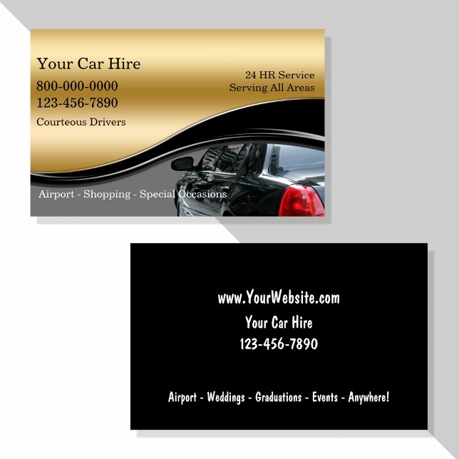 Taxi Business Cards (Creator Uploaded)