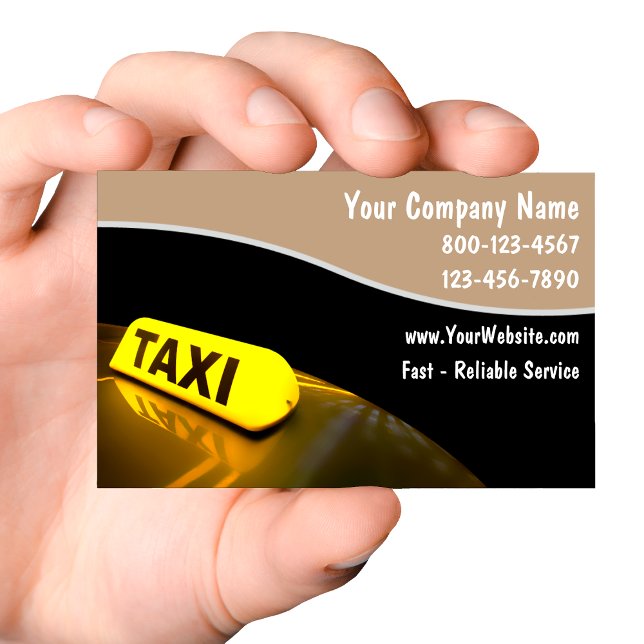 Taxi Business Cards (Creator Uploaded)