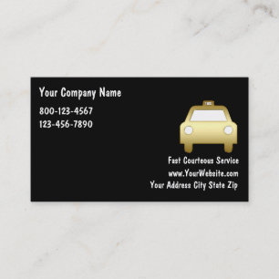 Taxi Business Cards