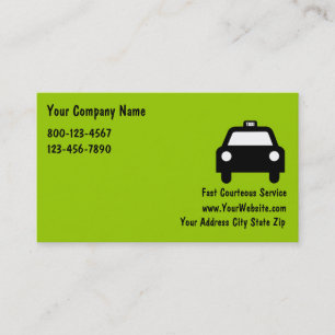 Taxi Business Cards