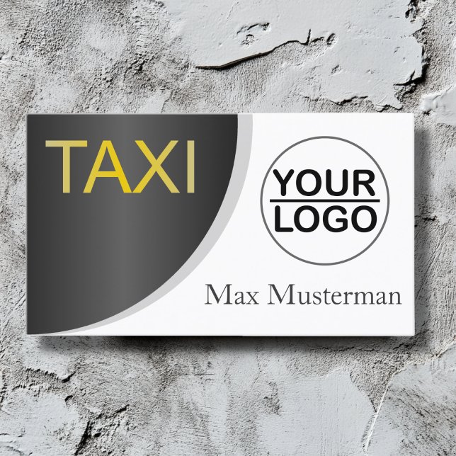 TAXI Business Cards with LOGO (Creator Uploaded)