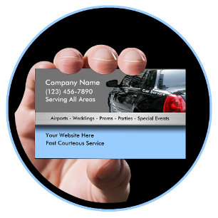 Taxi Cab Business Cards