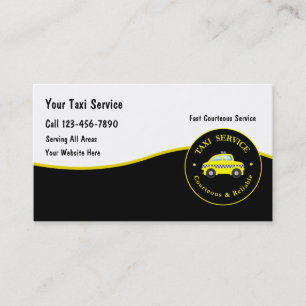 Taxi Cab Business Cards