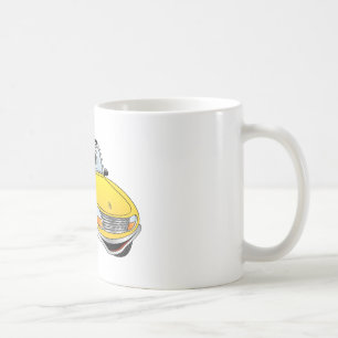 Taxi Cab Cartoon Coffee Mug