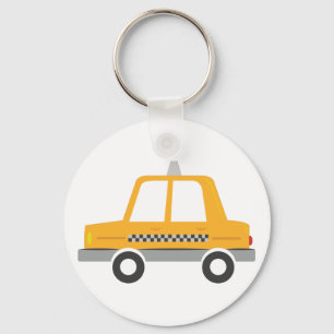 Taxi Cab Key Ring