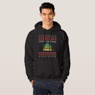 Taxi Cab Ugly Christmas Sweater