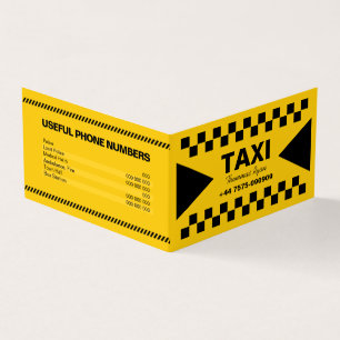 Taxi Driver Business Card